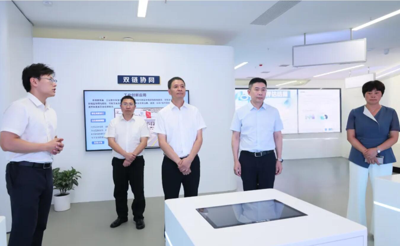 市委网信办领导来璧调研网络安全和信息化工作