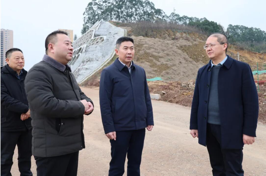 区委书记江志斌调研深化集体林权制度改革暨云台田园项目建设工作