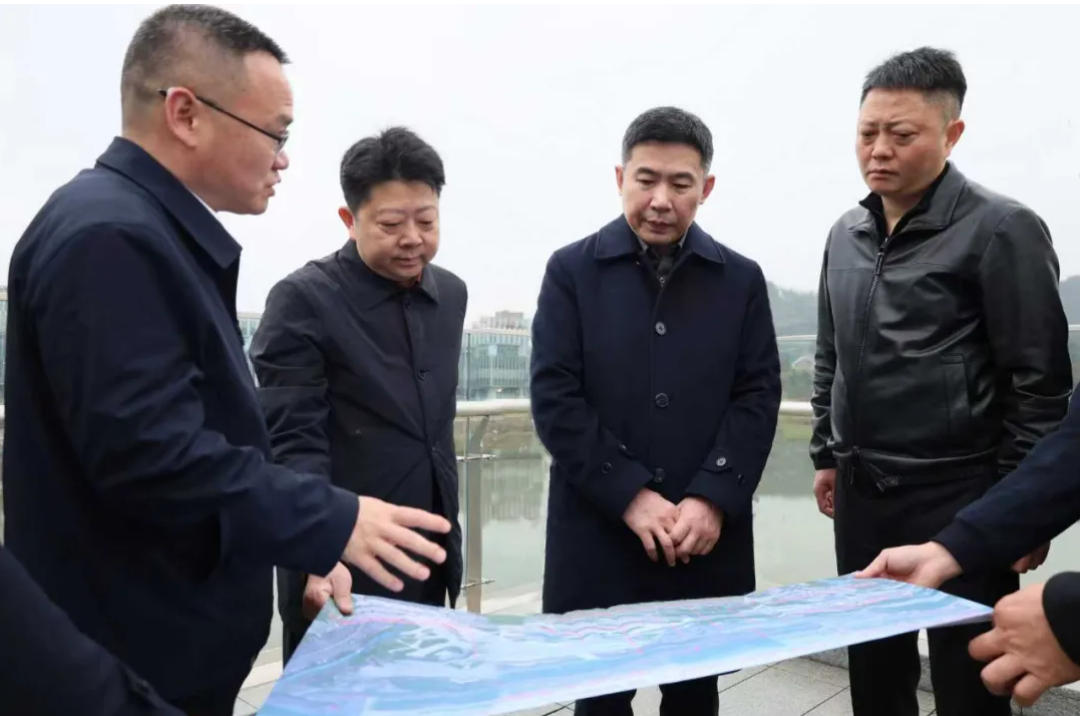 江志斌带队调研服务业重点项目建设工作