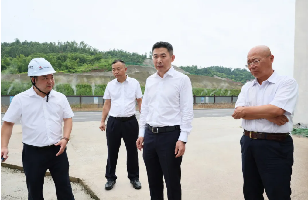 江志斌带队调研重点项目建设工作